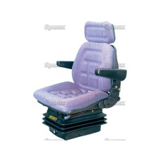 Sitz Univeral Komfort Traktorsitz mechanisch - Schleppersitz mit Stoffbezug