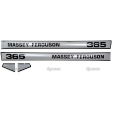 Aufkleber Aufklebersatz Typenschild für Massey Ferguson MF 135 Gas /  Petrol 148