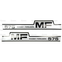 Aufkleber Aufklebersatz Typenschild für Massey Ferguson MF 399 - 3900324M92