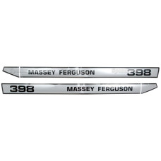 Aufkleber Aufklebersatz Typenschild für Massey Ferguson MF 698 (2WD)